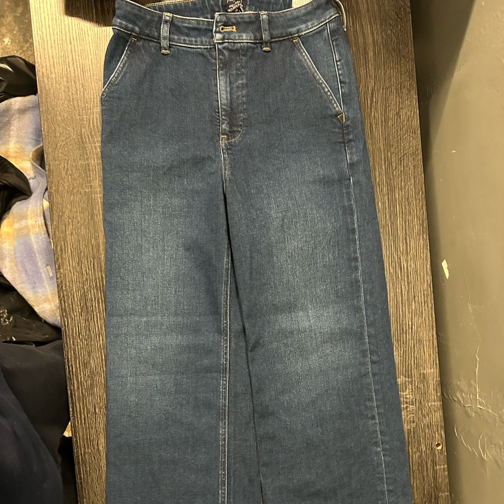 J. Crew High Rise Trouser Jeans
